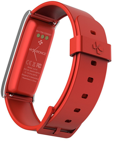 Orë e mençur MyKronoz  ZeFit4 HR  Red/Silver
