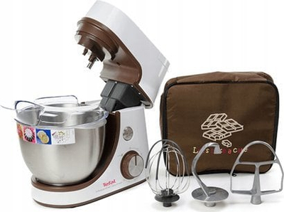 Robot kuzhine Tefal Kitchen Assistant+ QB51K138, 4.6L, 1100W, i bardh