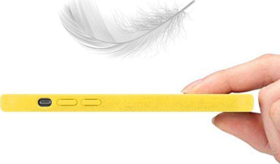 Futollë MX Eco për Samsung S23 5G, TPU i biodegradueshëm, antirëshqitëse, e verdhë