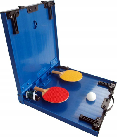 Set pingpongu Talbot Torro SCHILDKROT, mini tavolinë, portativ, me bojra