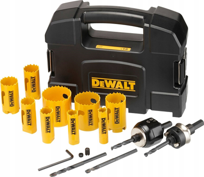 Set sharrash rrethore DeWALT BIM Electrician DT90356-QZ, 11 copa, në kuti plastike, e verdhë