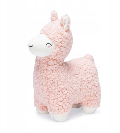 Lodër pellushi për qen Karlie Pink Alpaca, madhësi mesatare, rozë