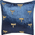 Set jastëkësh dekorativë Velvet Dragonfly, 45x45cm, kadife, blu e errët