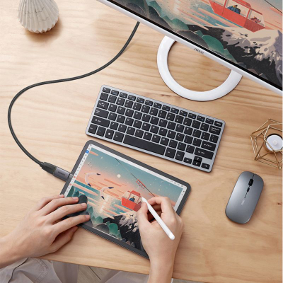 Adaptor USB C në HDMI Ugreen US320, 4K 60Hz, gri