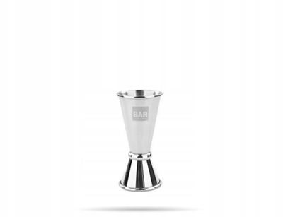 Gotëmatës alkooli Bareq, çelik inox, 40 ml 20 ml, argjendtë