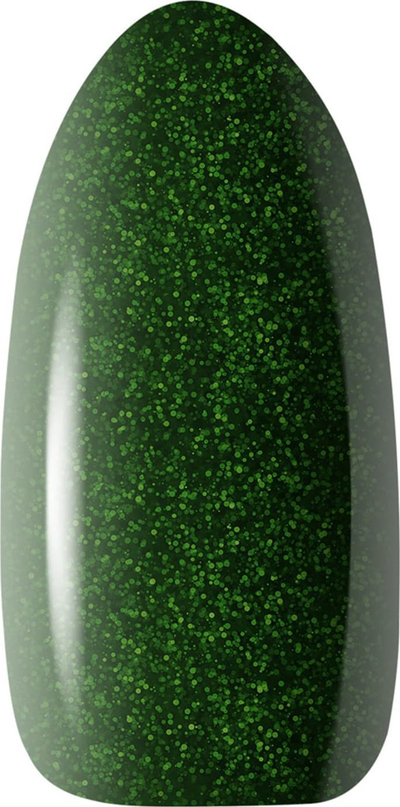 Manikyr xhel Ocho Nails Hybrid Green 711, 5g, me shkëlqim, jeshile e errët