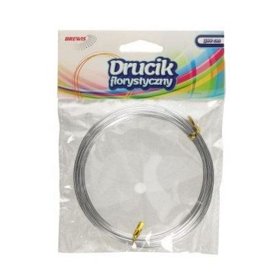 Tel floristike Brewis, 3m, 2mm, argjendi