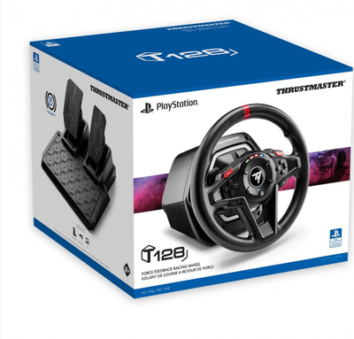 Set timon dhe pedale Thrustmaster T128, (PC, PS4, PS5)