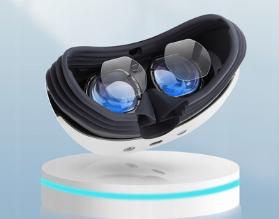 Заштитни навлаки за очила за виртуелна реалност HiFylux PS VR2, сет 4 парчиња, црна боја