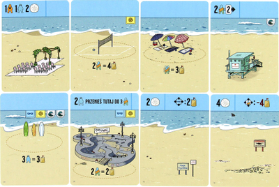 Lojë tavoline AEG Santa Monica, strategjike, 2‑4 lojtarë, shumëngjyrëshe