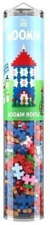 Set konstruktiv Plus Plus Puzzle By Number Moomin House, 275 copa, tub plastik, shumëngjyrësh
