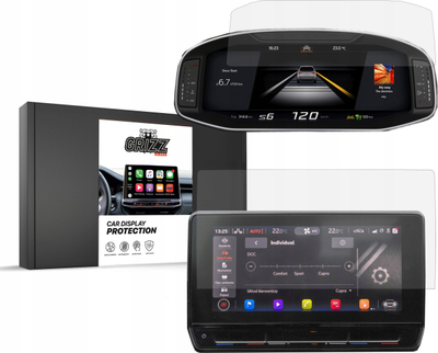 Film mbrojtës keramik GRIZZ CeramicFilm për ekran Cupra Formentor 10", 2in1, transparent