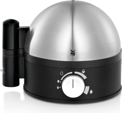 Zierës vezësh WMF Stelio, 1 7 vezë, çelik inox mat Cromargan, gri
