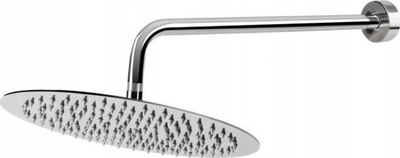 Braktari muror për kokë dushi, bronz, 40 cm, krom