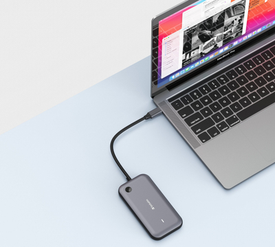 Transmetues wireless imazhi me HUB Verbatim WDA-01, USB, Wi-Fi, i zi