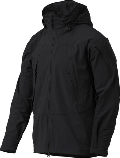 Xhaketë softshell Helikon Trooper MK2, StormStretch, madhësia 3XL, e zezë