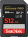 Kartë memorie SanDisk Extreme PRO, 512GB SDXC UHS II, Class 10