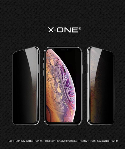 Xham mbrojtës Partner Tele.com X-ONE Full Cover, për iPhone 11 Pro, privatësi, i zi
