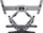 Mbajtëse muri për TV Gembird WM-80STR-01, 40-80\", 50 kg, çelik