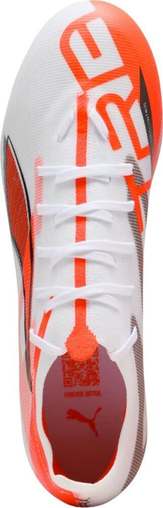 Këpucë futbolli Puma Ultra 5 Match FG MG M 108166-01, për bar natyral dhe artificial, të bardha