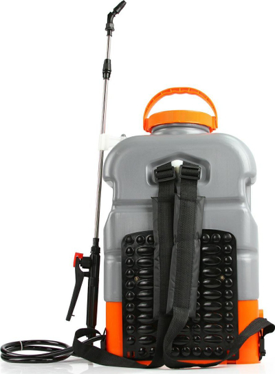 Spërkatës shpine elektrik Demon MBD03, 20L, bateri 12V, gri me portokalli
