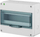 Kuti shpërndarje Elektro-Plast Hermetica RN 2207-01, 1x12+1 PE+N, IP65, me kapak transparent
