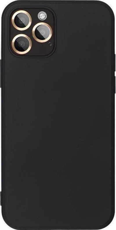 Mbulesë silikoni Forcell Silicone Lite për iPhone 13 Mini, e zezë