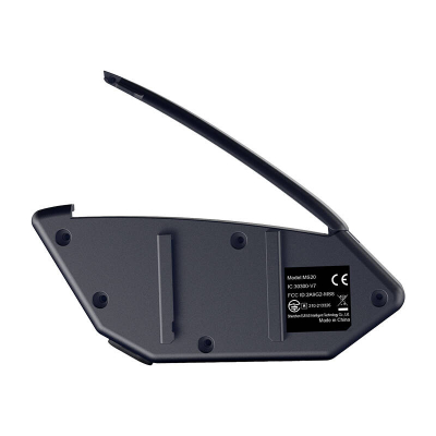 Interkom kaskash moto Ejeas MS20, Mesh Bluetooth 5.1, 20 përdorues, i zi