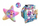 Set kreativ Aqua Gelz GLOWING BALLS, xhel 3D, figura që ndriçojnë, shumëngjyrëshe