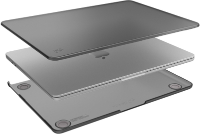 Куќиште SmartShell за Apple MacBook Air 13" M2 M3 M4, 2022 2025, обсидијан