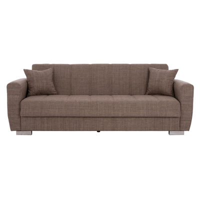 Divan-Shtrat 3 ulëse, 215×80×77 cm HM3240.02, bezhë