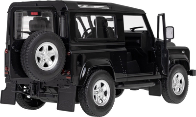 Makina me telekomandë Rastar Land Rover Defender, shkall 1:14, off road, e zezë