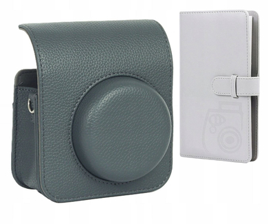 Set çantë dhe album LoveInstant për Fujifilm Instax Mini 41, album për 96 foto, gri