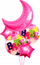 Set balonash folio Chengyi Baby Girl BCF-167, 5 copë, 46-71cm, rozë