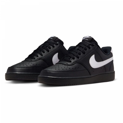 Atlete Nike Court Vision Low M FZ0630-010, lëkurë sintetike, të zeza