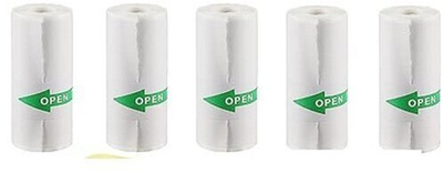 Letër termike ngjitëse CP Cita towar HQ, set 5 rrotulla, 57mm x 25mm, e bardhë
