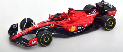 Maketi Bburago Ferrari SF-23 F1 1:43 Charles Leclerc #16, koleksion, i kuq