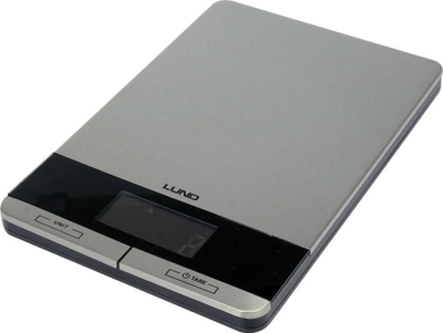 Peshore kuzhine Lund, 5kg, ekran LCD, argjendtë