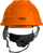 Helmetë mbrojtëse ndërtimi NEO 97-225, ABS, e lehtë, portokalli