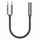 Amplifikator kufjesh KZ AM01, DAC i integruar, USB Type C në 3.5 mm, gri