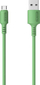 Kabllo USB Micro Somostel SMS-BP06, 1.2m, 3.1A, jeshile