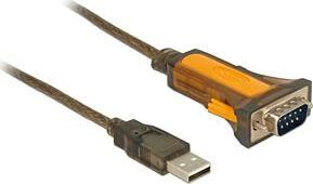 Përshtatës USB Delock 65840 USB - RS-232 (65840), gri