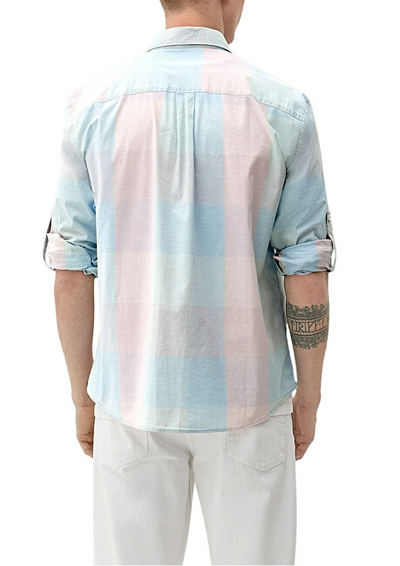 Kёmishё S.Oliver Regular Fit, kaltёr/rozё