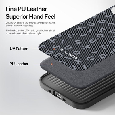 Mbulesë telefoni Dux Ducis Moro, për iPhone 17 Air, e zezë