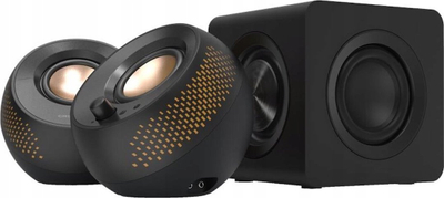 Altoparlantë Bluetooth Creative Pebble X Plus, 2.1 kanale, 30W, i zi