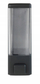 Диспенсер за сапун WENKO Istres Black, 320ml, ѕиден монтажен, црн