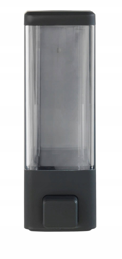 Диспенсер за сапун WENKO Istres Black, 320ml, ѕиден монтажен, црн