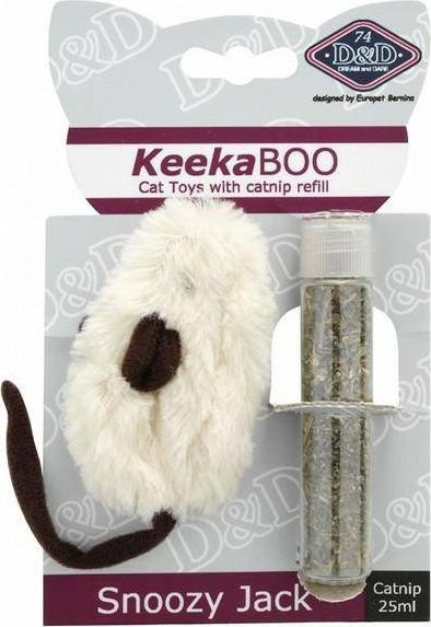 Lodra për mace D&amp;D Snoozy Jack, me catnip, 8cm