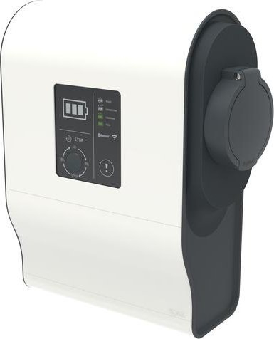 Stacion karikimi Legrand Green’up Premium, 7.4kW, Mode 3, njëfazësh, i bardhë