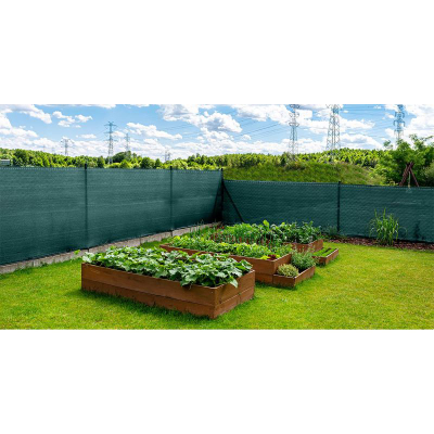 Засенчувачка мрежа Shading Mesh 140g/m2, 1.5x25m, темно зелена